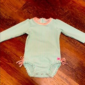 Ruffle butt swim suit